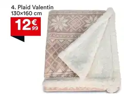 BUT Plaid Valentin offre