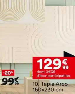 BUT Tapis Arco 160x230 cm offre