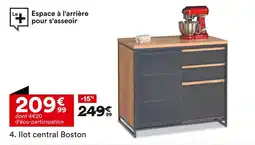 BUT BOSTON Ilot central offre