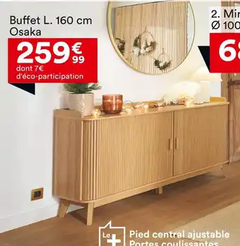 BUT Buffet L. 160 cm Osaka offre