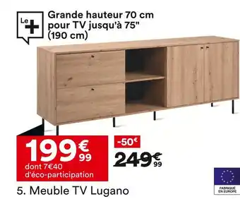 BUT Meuble TV Lugano offre
