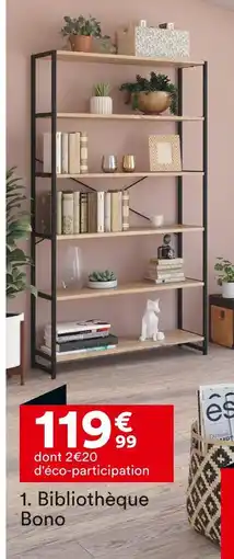 BUT Bibliothèque Bono offre