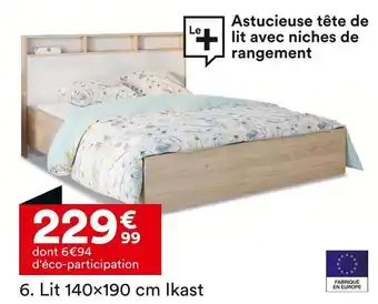 BUT Lit 140×190 cm Ikast offre