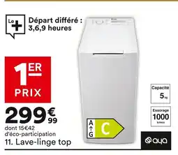 BUT Aya Lave-linge top offre