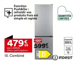 BUT Indesit Combiné INK25323S4E offre