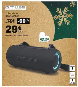 BUT MUSE Enceinte Bluetooth offre