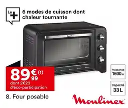 BUT Moulinex Four posable OX464810 offre