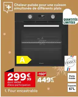 BUT Brandt Four encastrable BOP2014B offre