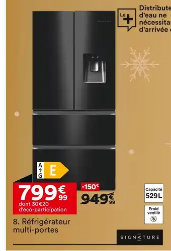 BUT SIGNATURE Réfrigérateur multi-portes offre