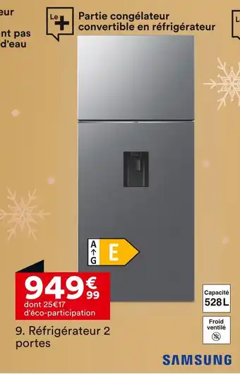 BUT Samsung Réfrigérateur 2 portes offre