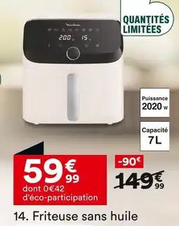 BUT MOULINEX Friteuse sans huile offre