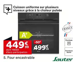 BUT SAUTER Four encastrable offre
