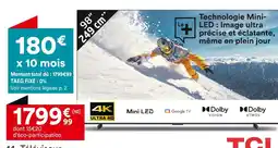 BUT TCL Téléviseur offre