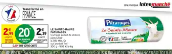 Intermarché Hyper PÂTURAGES Le Sainte-Maure Fromage de chèvre offre