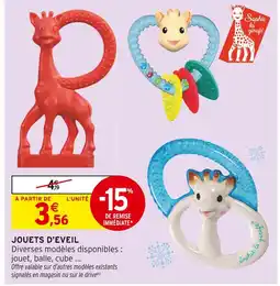 Intermarché Hyper SOPHIE LA GIRAFE Jouet d'éveil offre