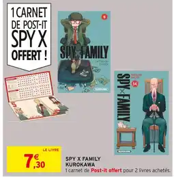 Intermarché Hyper Kurokawa Spy x Family Tome 8 offre