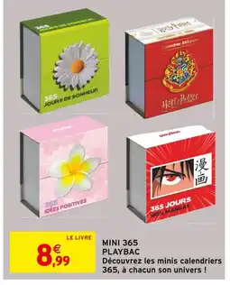 Intermarché Hyper Playbac 365 Jours de Bonheur offre