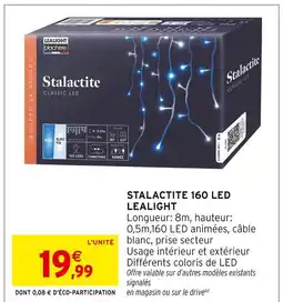 Intermarché Hyper LEALIGHT Stalactite 160 LED offre