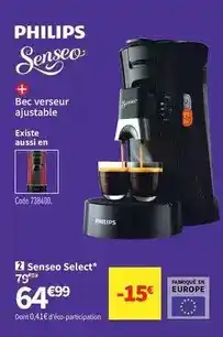 Conforama Philips - senseo select offre