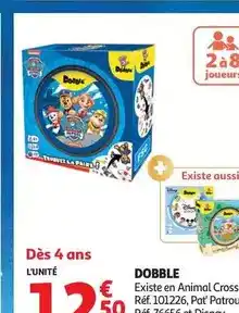 Auchan Supermarché Disney - dobble offre