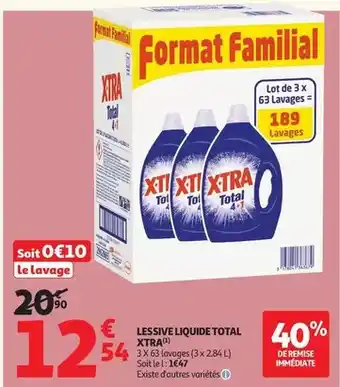 X-tra - lessive liquide total