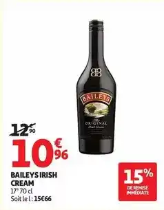 Auchan Supermarché Baileys - irish cream offre