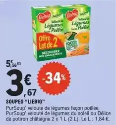 E.Leclerc Express Liebig - soupes offre