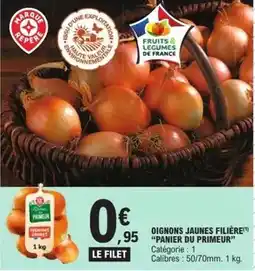 E.Leclerc Express Les panier du primeur - oignons jaunes filière offre
