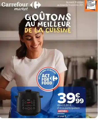 Carrefour Market Carrefour - goûtons au meilleur de la cuisine offre