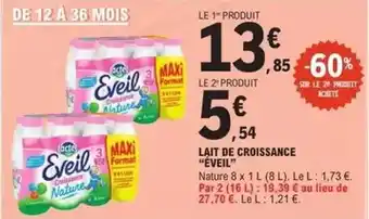 E.Leclerc Nestlé - lait de croissance offre