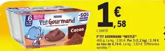 E.Leclerc Nestlé - p'tit gourmand offre
