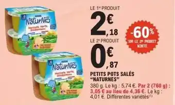 E.Leclerc Petits pots salés offre