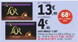E.Leclerc L'or - café moulu offre