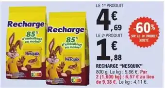 E.Leclerc Nestlé - recharge offre