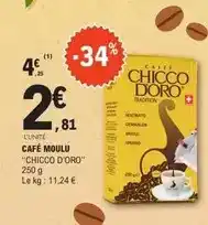 E.Leclerc Chicco - café moulu offre