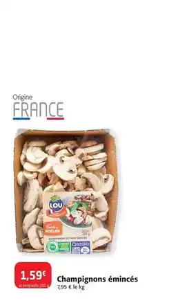 Colruyt Champignons émincés offre