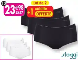 Maximo 2 culottes midi pure comfort sloggi offre