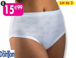 Maximo 3 culottes unies le donjon offre