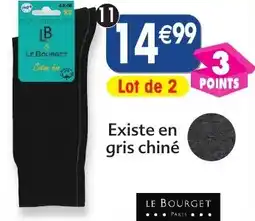 Maximo 2 paires de chaussettes le bourget offre