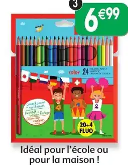 Maximo Etui de 24 crayons de couleurs offre
