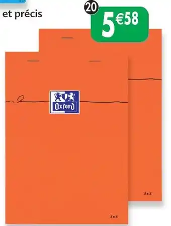 Maximo 2 blocs notes offre