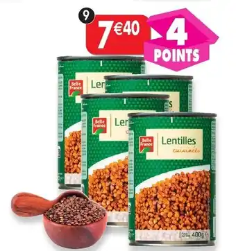 Maximo Lot de 4 boîtes 1 2 de lentilles cuisinées offre