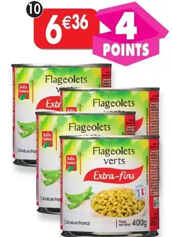 Maximo Lot de 4 boîtes 1 2 de flageolets verts extra fins offre