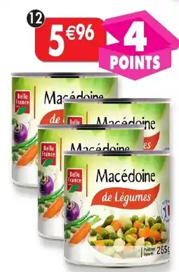Maximo Lot de 4 boîtes 1 2 de macédoine de légumes offre