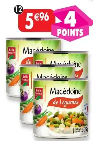 Maximo Lot de 4 boîtes 1 2 de macédoine de légumes offre