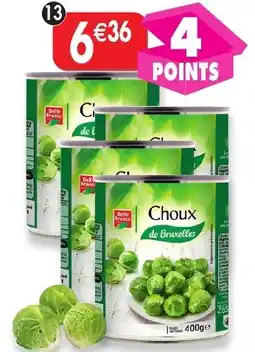 Maximo Lot de 4 boîtes 1 2 de choux de bruxelles offre