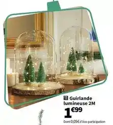 Conforama Guirlande lumineuse 2m offre