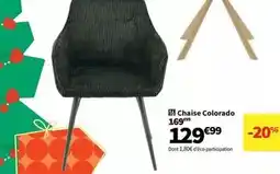 Conforama Chaise colorado offre
