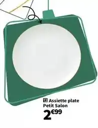 Conforama Assiette plate petit salon offre