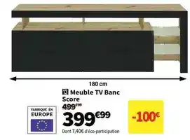 Conforama Meuble tv banc offre